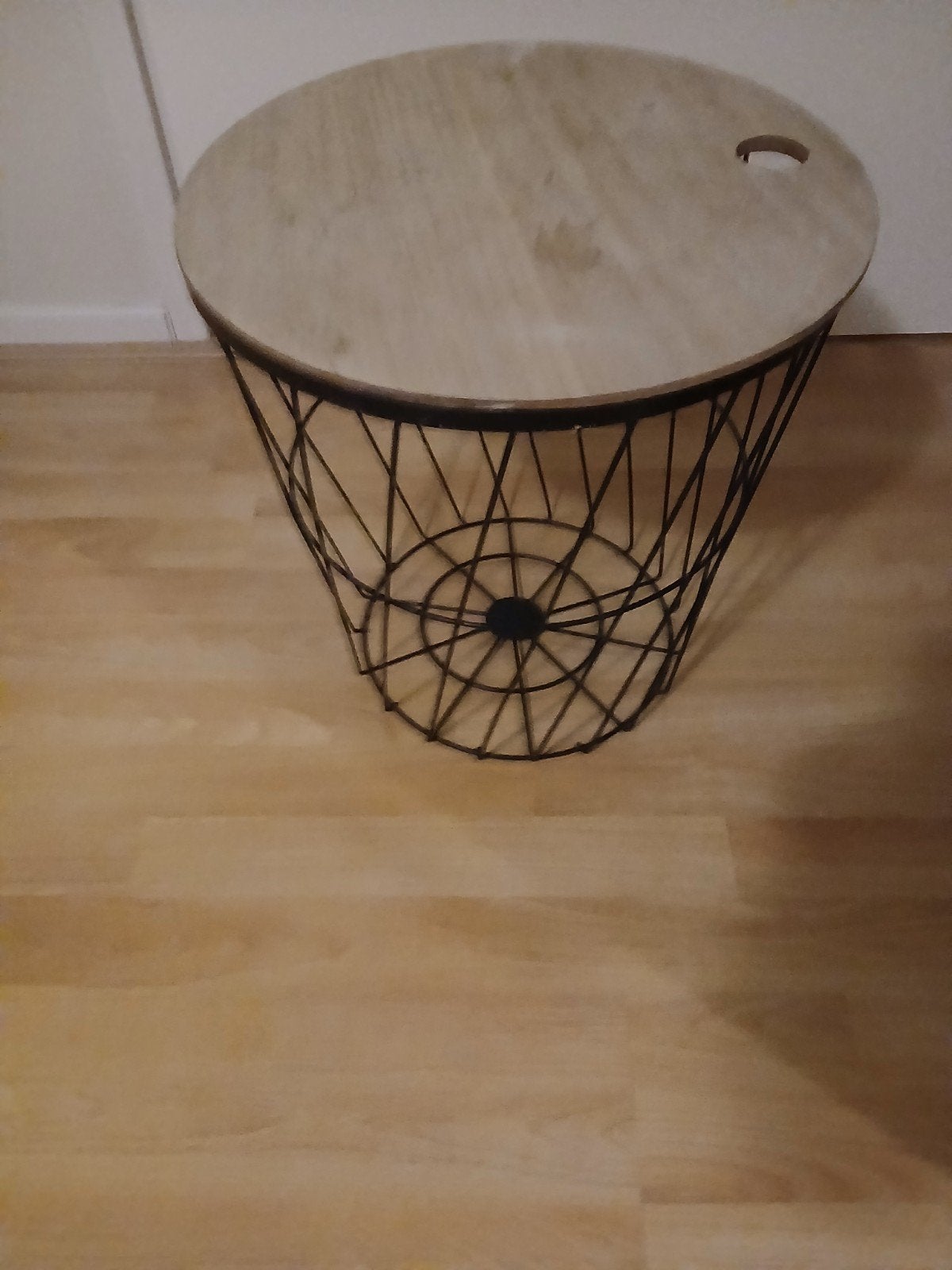Draadmand tafeltje/opruimmand., Ophalen, Minder dan 45 cm, Minder dan 55 cm, Gebruikt