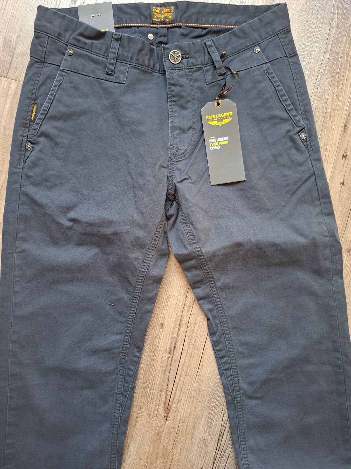 PME LEGEND Twin Wasp chino W31 L34, Blauw, Nieuw, W32 (confectie 46) of kleiner, Ophalen of Verzenden