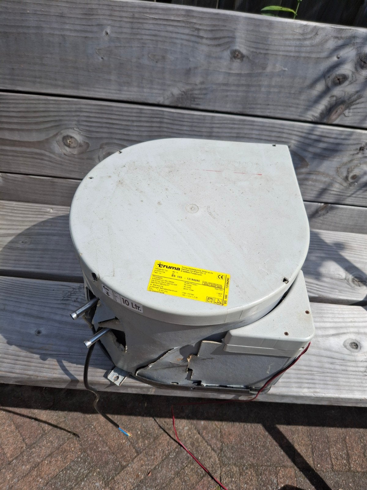 Truma BS 10 Gasboiler (10 Liter), Minder dan 20 liter, Ophalen, Boiler, Minder dan 3 jaar oud