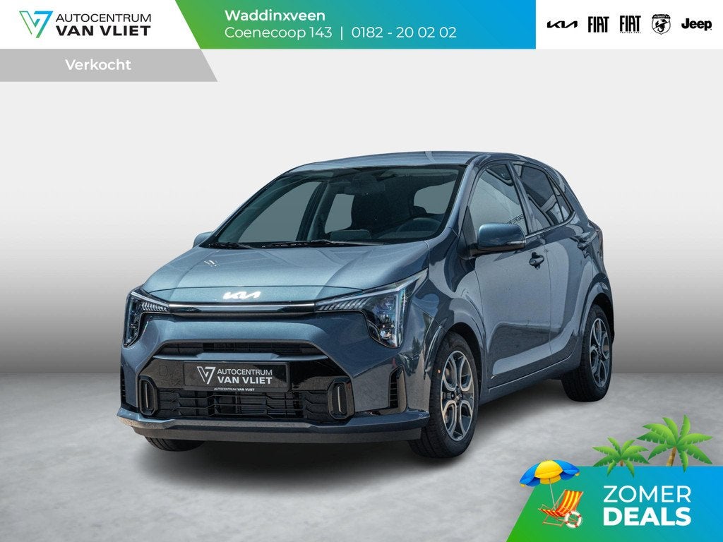 Kia Picanto 1.0 GDi ExecutiveLine l Uit voorraad leverbaar l, Auto's, Kia, Bedrijf, Te koop, Picanto, ABS, Achteruitrijcamera