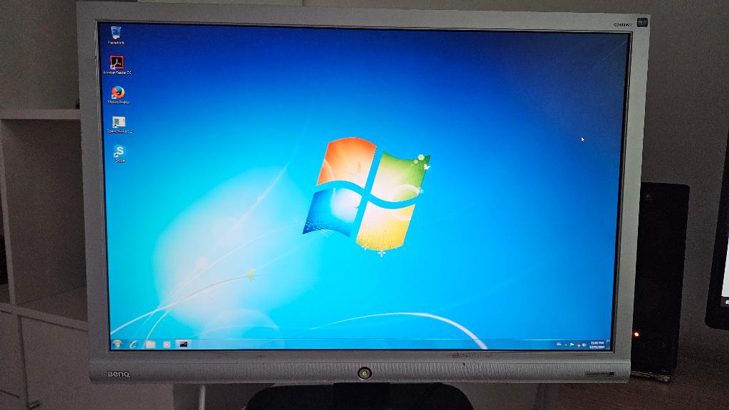 BenQ G2400WT Monitor – 24 Inch – Full HD, In hoogte verstelbaar, Full HD, Benq, 60 Hz of minder
