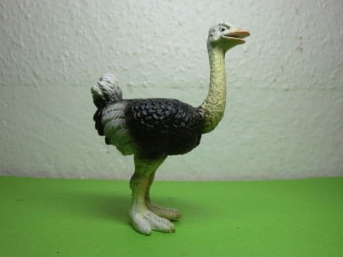 Schleich 14091 struisvogel, dierfiguur, Verzamelen, Ophalen of Verzenden, Gebruikt, Vogel, Beeldje of Figuurtje