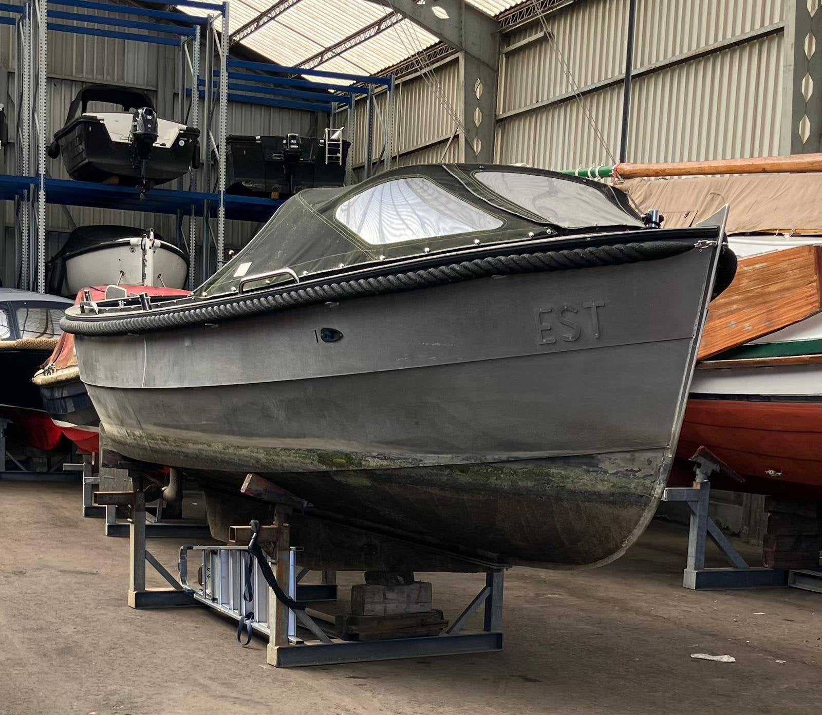 Aluminium Bas Sloep LSB 700. 7.20x 2.40x 60cm, Ophalen, Gebruikt, Diesel, Aluminium