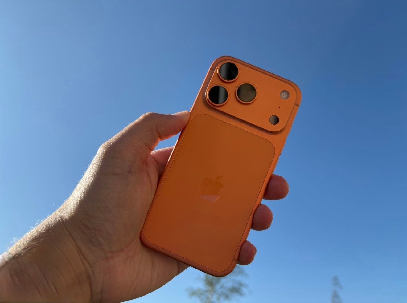 iPhone 17 Pro Max 256 GB Oranje - Zo goed als nieuw, Telecommunicatie, Ophalen of Verzenden, Zo goed als nieuw, 256 GB, IPhone 17 Pro Max