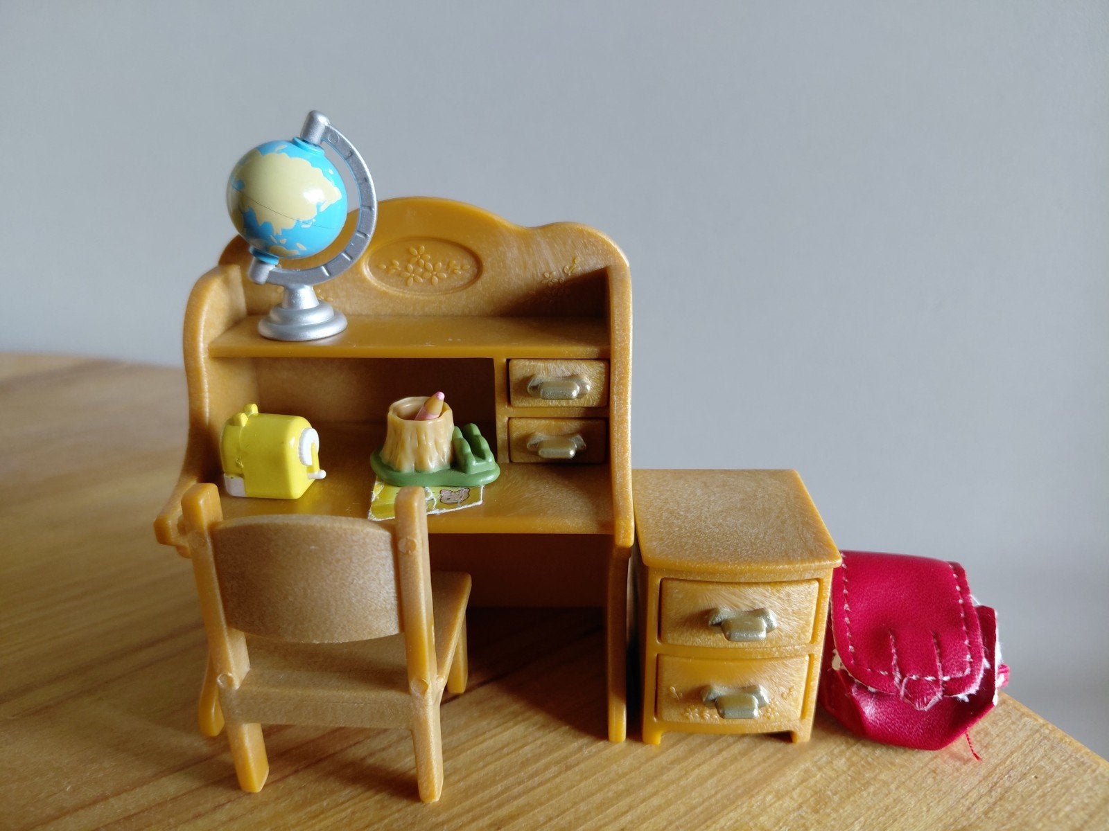 Sylvanian Families bruin burootje/rugtas, Ophalen of Verzenden, Toebehoren