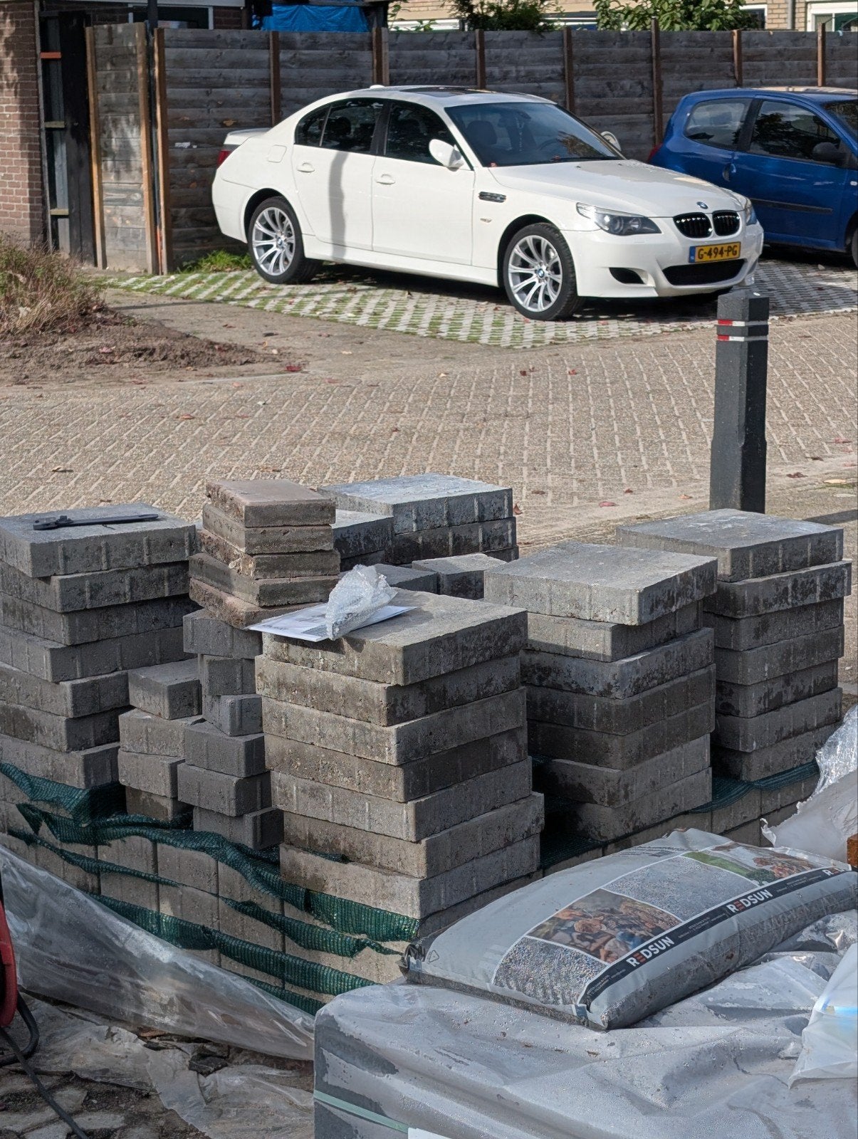 Gratis Camelot Wildverband 6 cm Gothic - Tuintegels, Ophalen, Nieuw, 5 tot 10 m², Beton