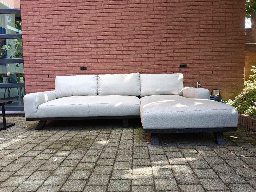 loungebank, Tuin en Terras, Ophalen, Gebruikt, Textileen, 3 zitplaatsen