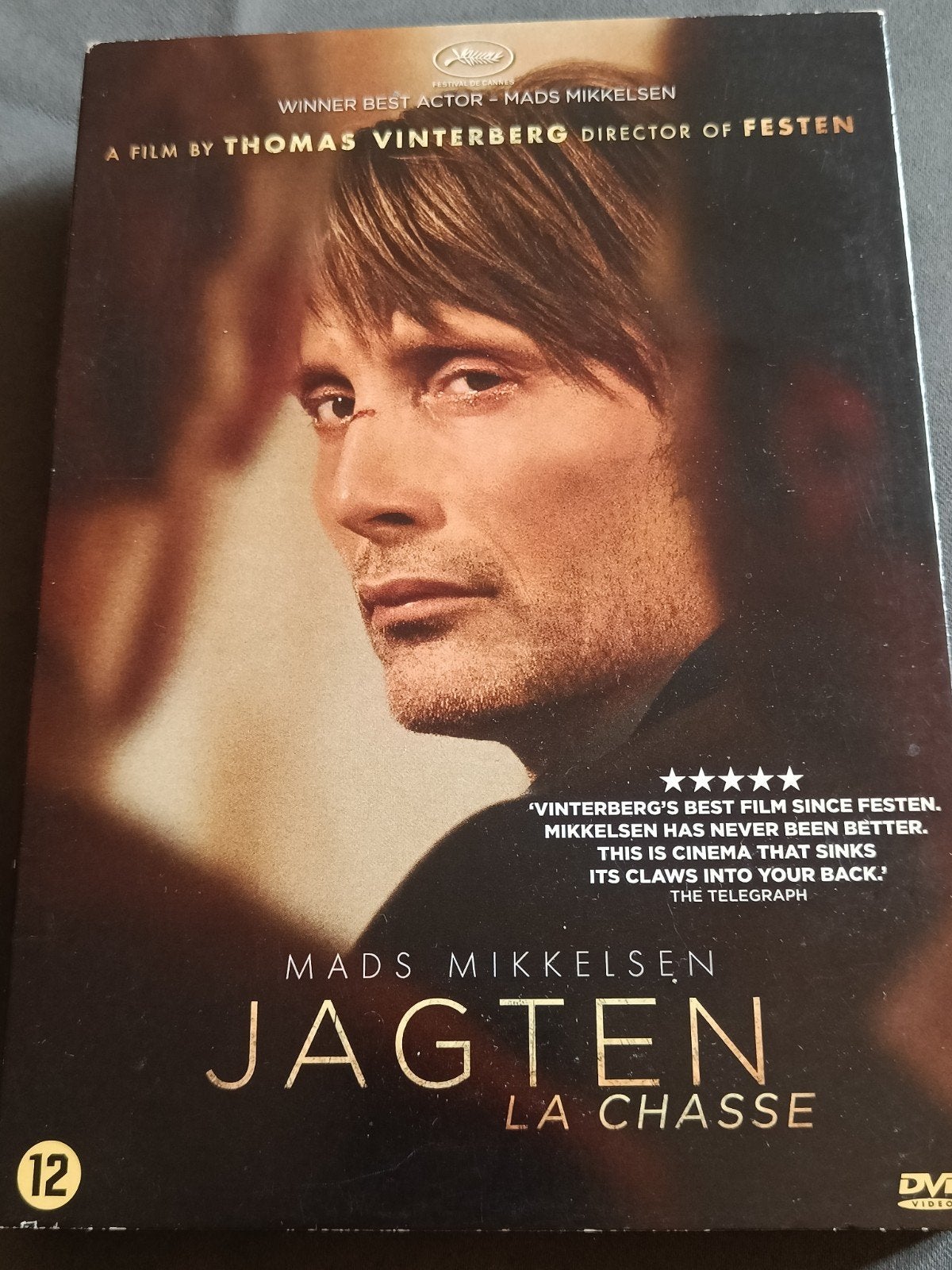 Jagten (The Hunt) DVD - Mads Mikkelsen, Cd's en Dvd's, Duits, Ophalen of Verzenden, Zo goed als nieuw, Nederlands