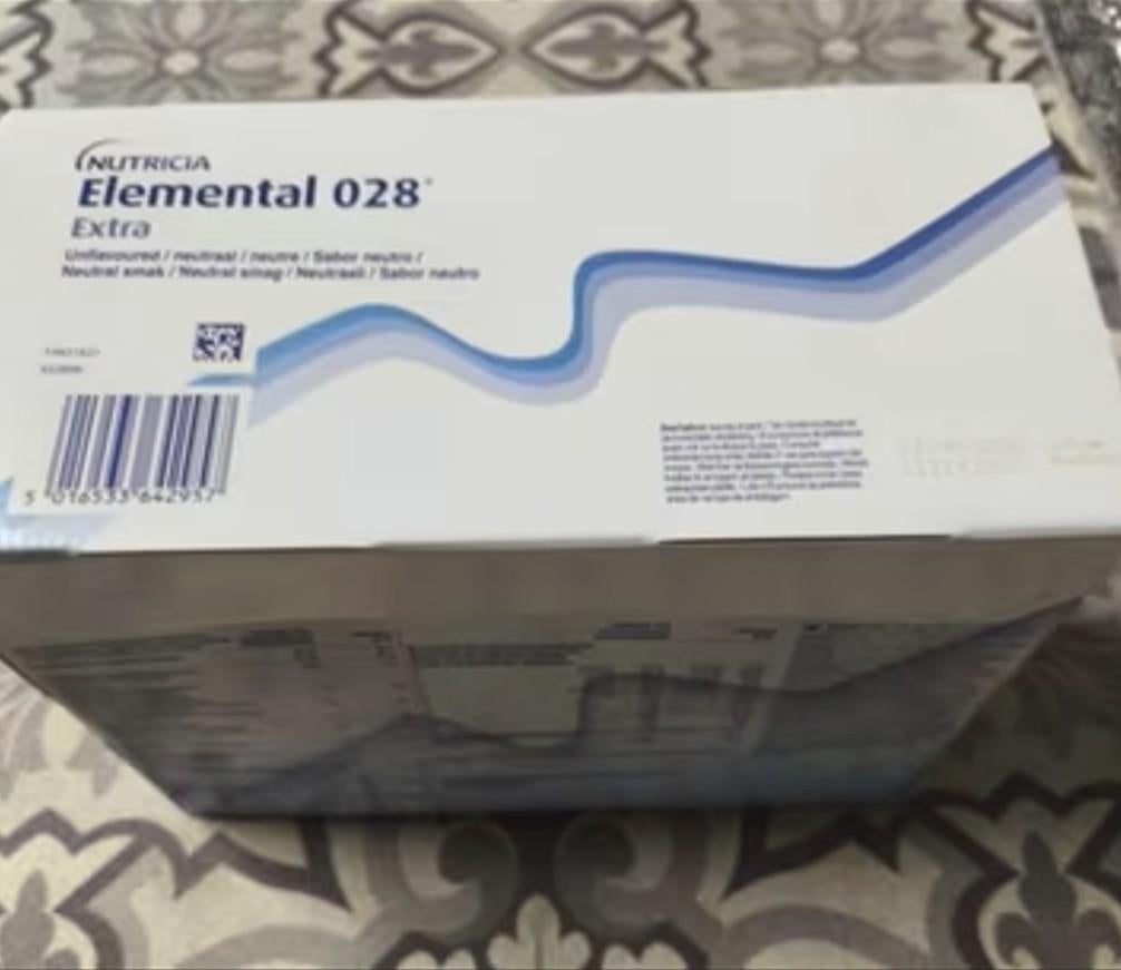Nutricia Elemental 028 drinkvoeding bijvoeding 4 dozen, Ophalen of Verzenden