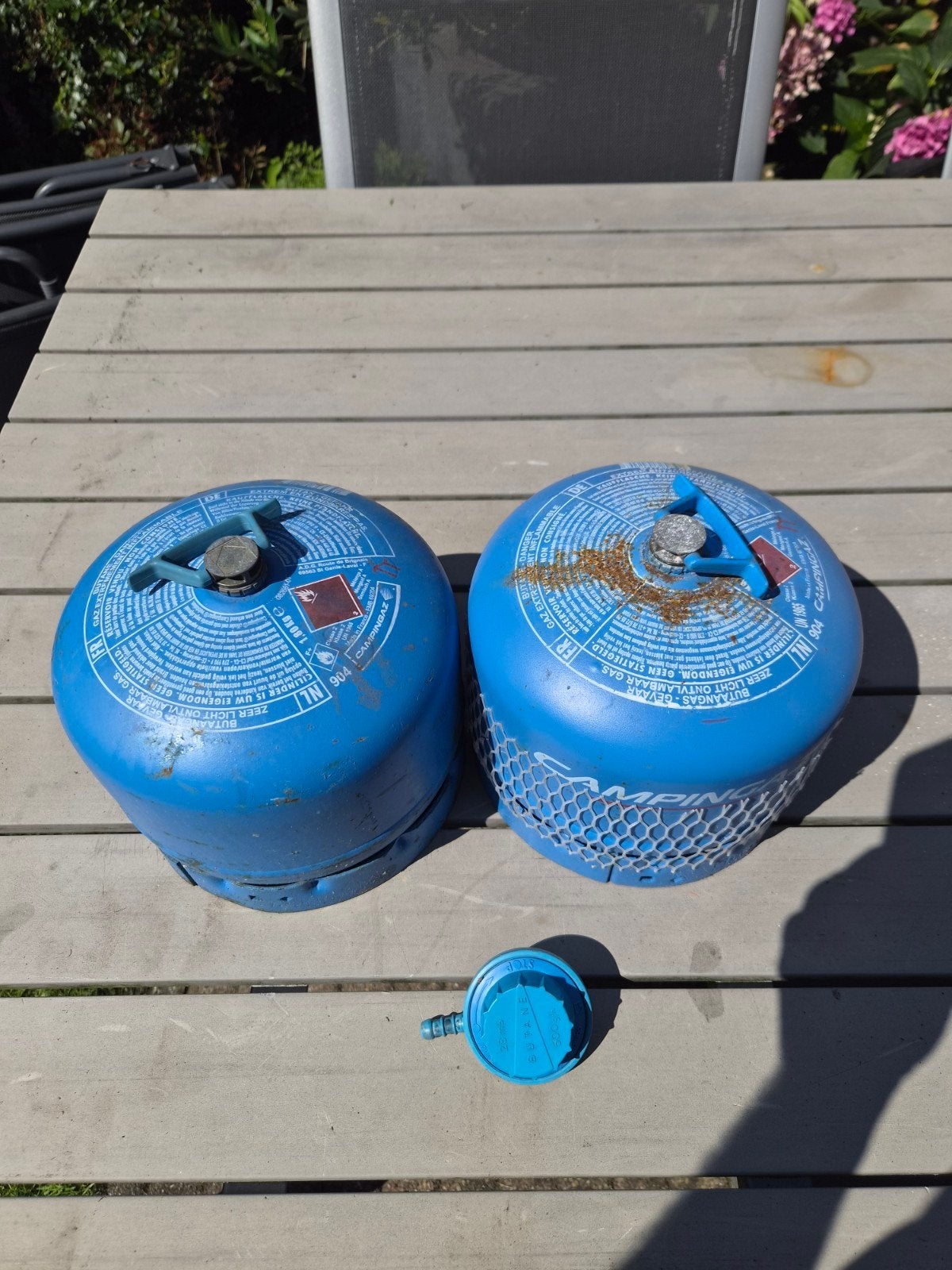 Campingaz gasflessen voor camping, Ophalen, Gebruikt