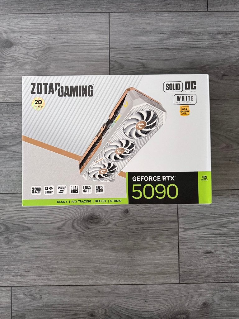 5090 RTX Zotac Gaming, Computers en Software, Ophalen, Overige soorten, PCI-Express 4, Nieuw