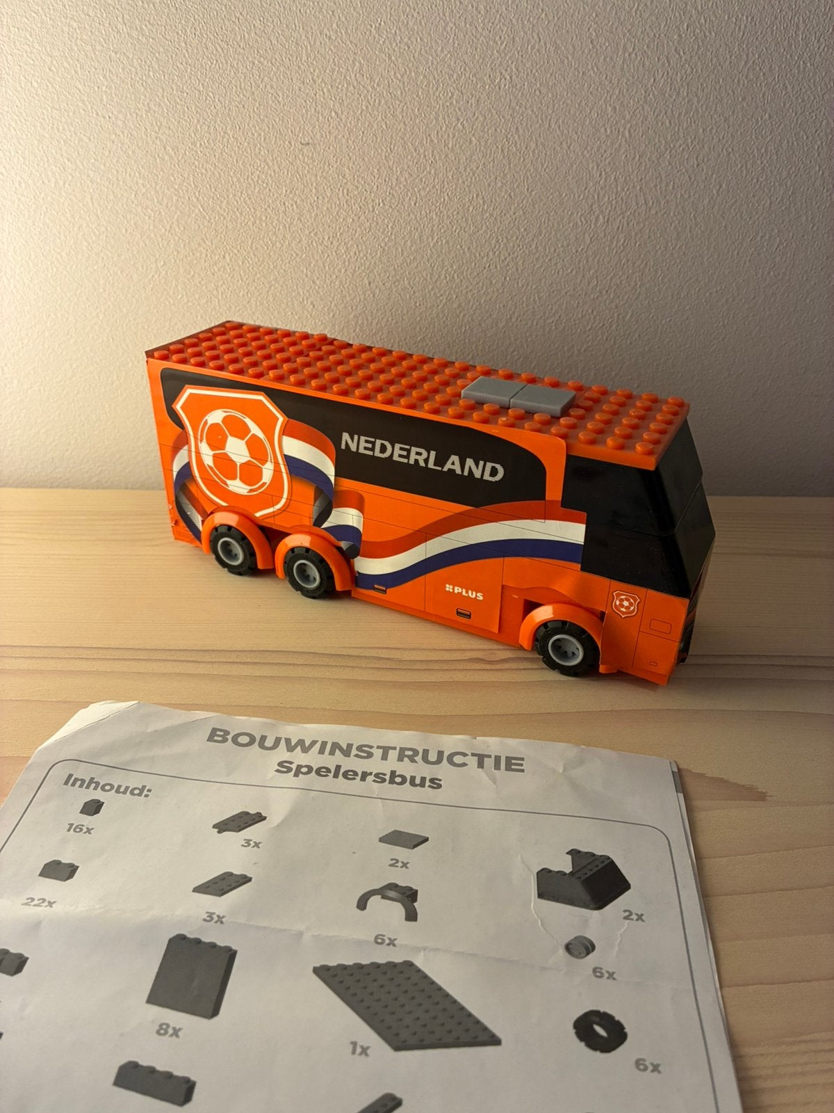 ‘Lego’ Spelersbus, Ophalen of Verzenden, Zo goed als nieuw, Bus of Vrachtwagen