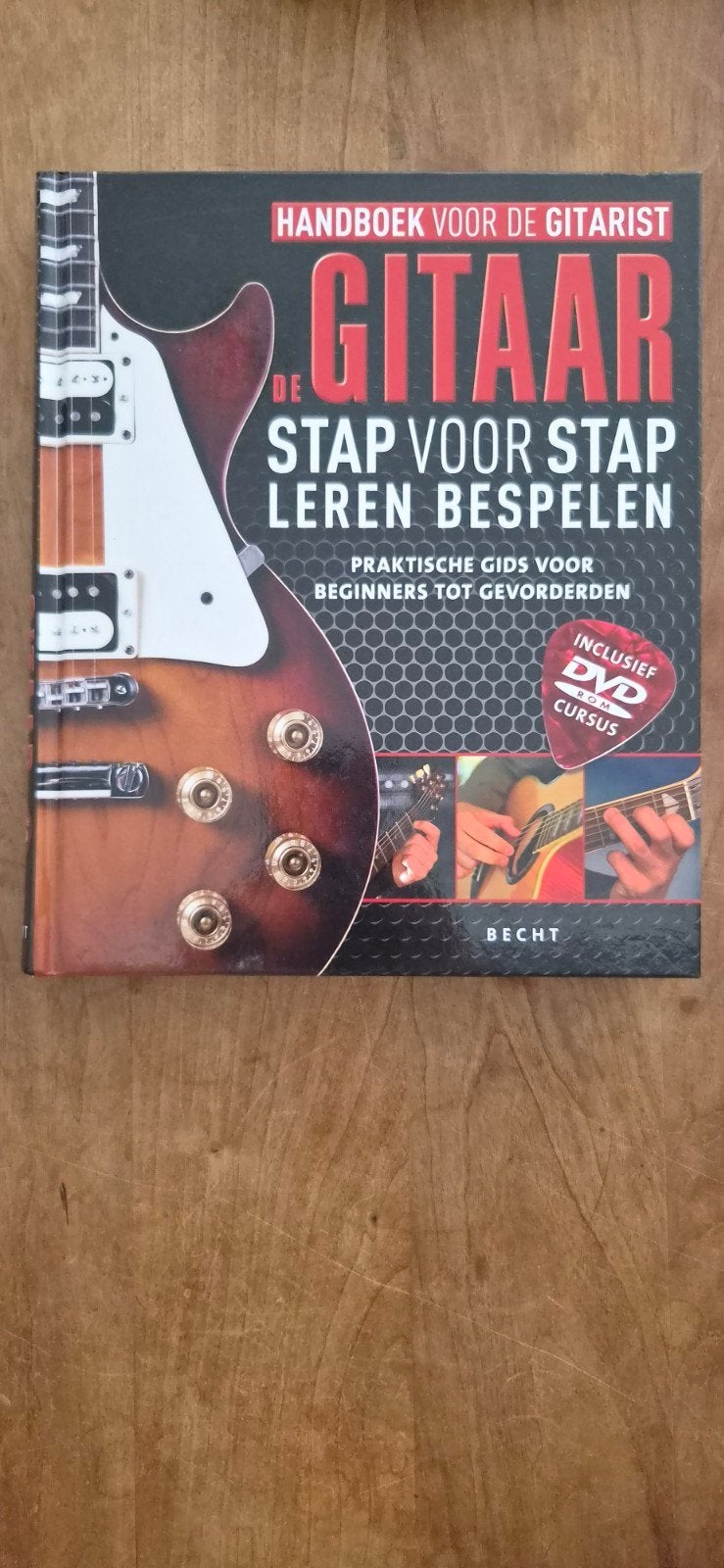 Gitaar leren spelen: Handboek met DVD-cursus, Ophalen of Verzenden, Zo goed als nieuw, Instrument, Onbekend