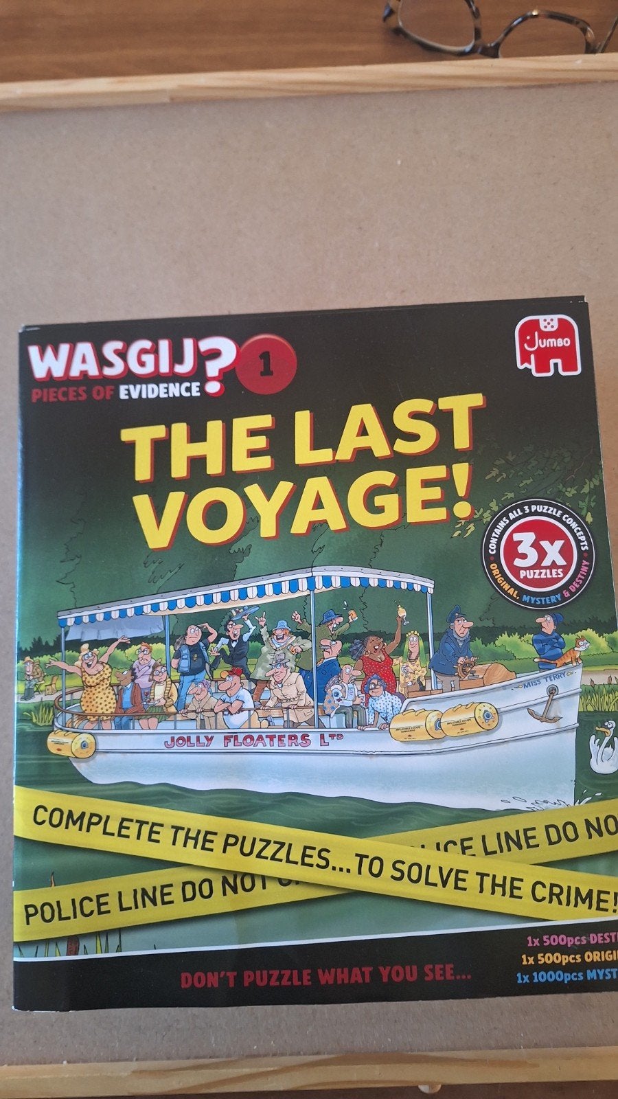 Wasgij? The Last Voyage! 3-in-1 Puzzelset (2000 stukjes), Ophalen, Meer dan 1500 stukjes, Zo goed als nieuw, Legpuzzel