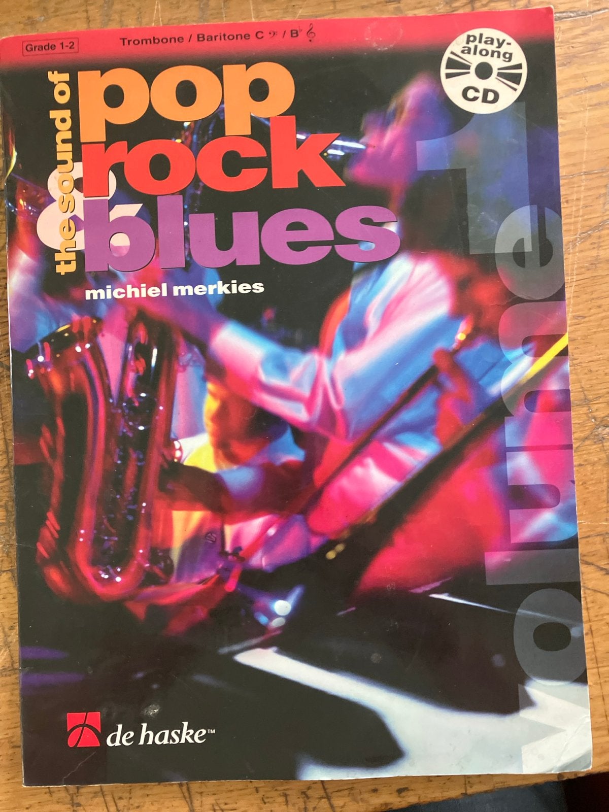 The Sound of Pop Rock Blues - Trombone/Baritone C/B, Muziek en Instrumenten, Bladmuziek, Gebruikt, Les of Cursus, Ophalen of Verzenden