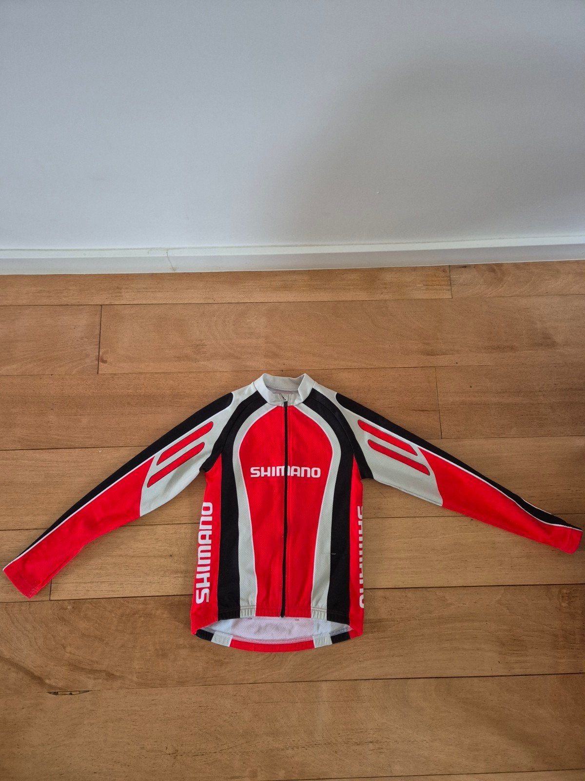 Shimano Kinder Fietsshirt met Lange Mouwen – Maat M (Kind), Gebruikt, Jongen of Meisje, Ophalen of Verzenden, Shirt of Longsleeve
