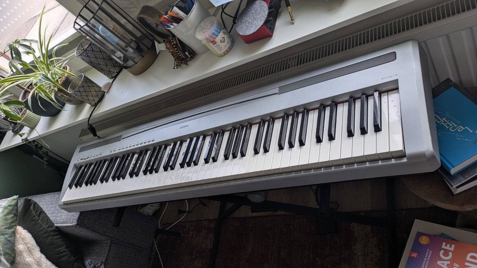 Digitale piano Yamaha P-85, Ophalen, Gebruikt, Overige kleuren, Digitaal