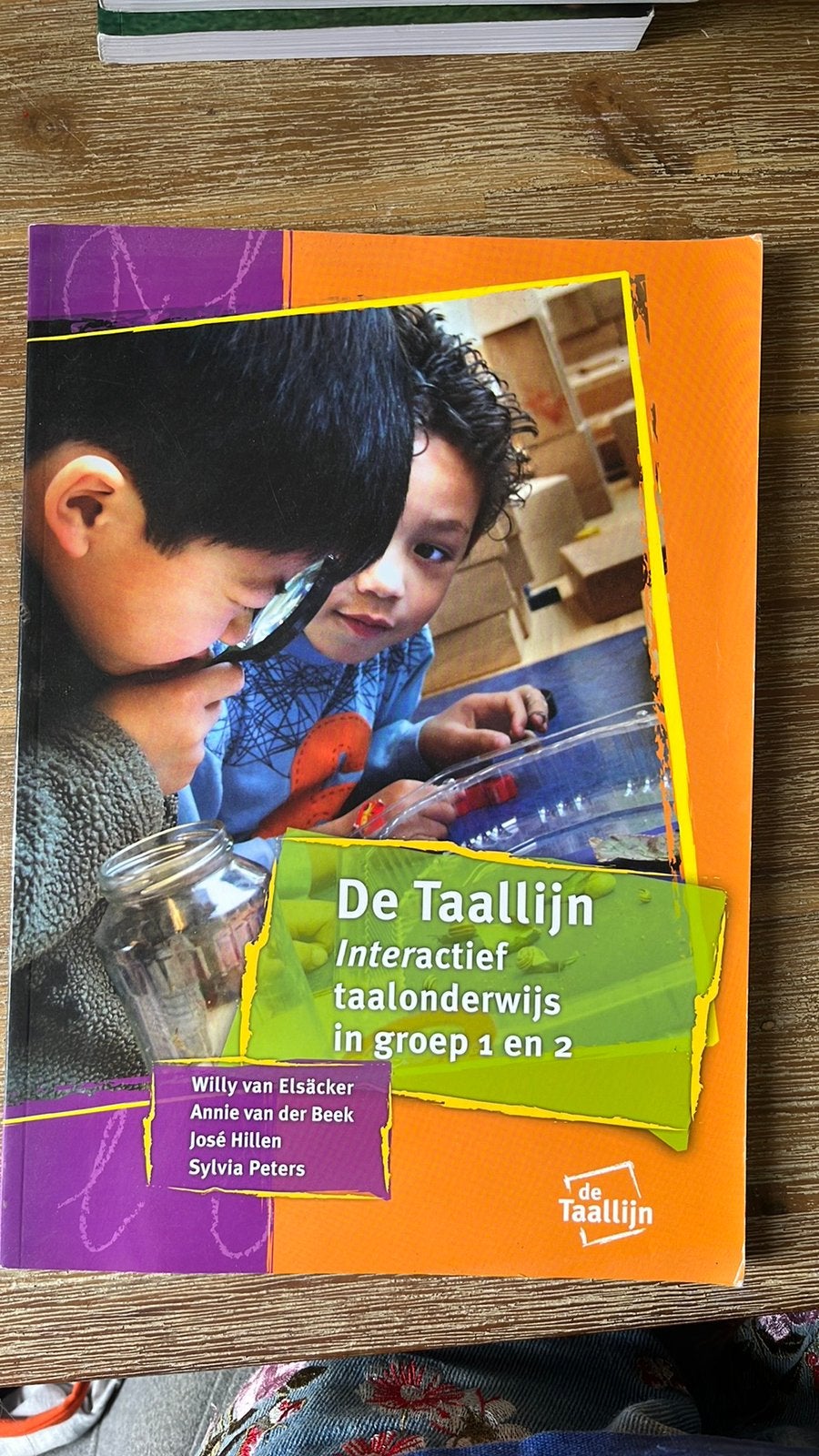 De taallijn - Interactief taalonderwijs in groep 1 en 2, Boeken, Ophalen, Alpha, Zo goed als nieuw, HBO