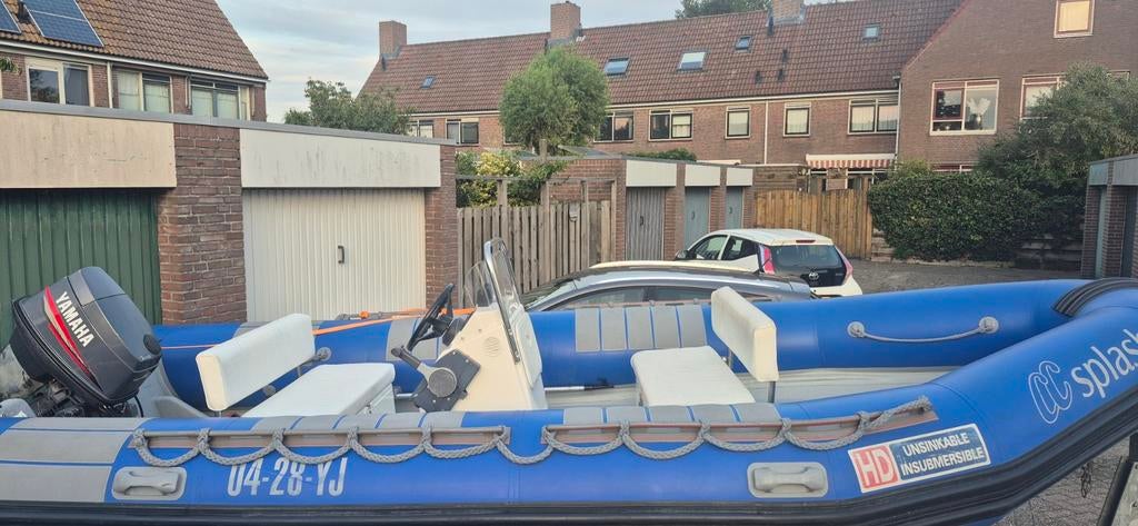 Narwhal 5:80 RIB rubberboot met Yamaha 40pk en trailer, Watersport en Boten, Rubberboten, Gebruikt, Overige merken, Overige materialen