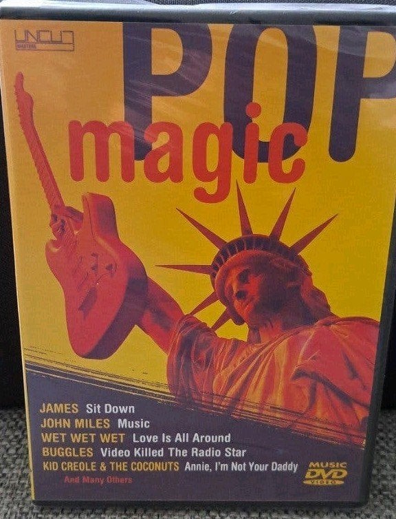dvd  POP MAGIC.  15 top clips, Alle leeftijden, Ophalen of Verzenden, Nieuw in verpakking, Muziekvideo's