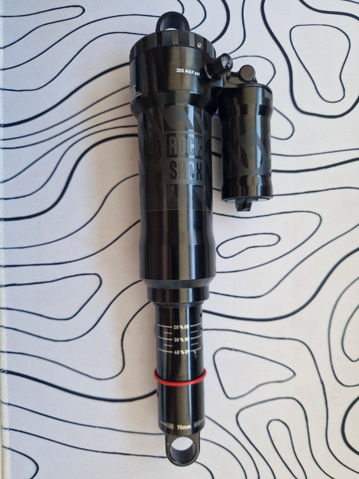 Rockshox super deluxe select+, Caravans en Kamperen, Ophalen of Verzenden, Gebruikt, Batterij