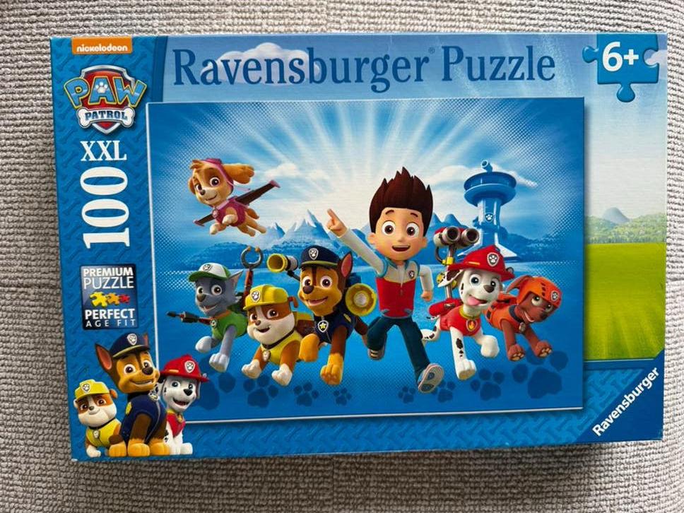 Puzzel Paw Patrol 100 stukjes xxl, Ophalen of Verzenden, Meer dan 50 stukjes, 6 jaar of ouder