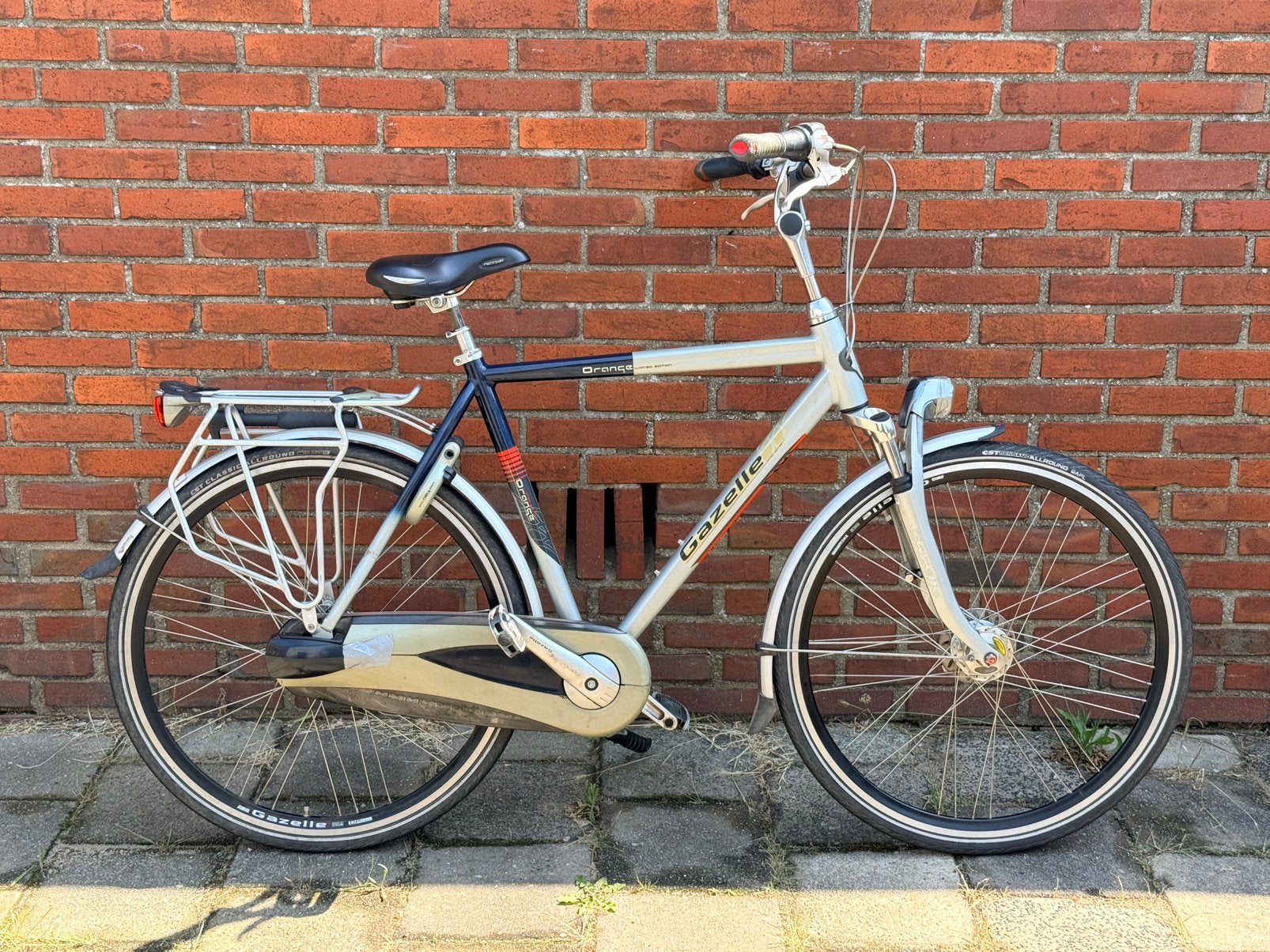 Gazelle orange limited edition H57, Ophalen, Zo goed als nieuw, Gazelle