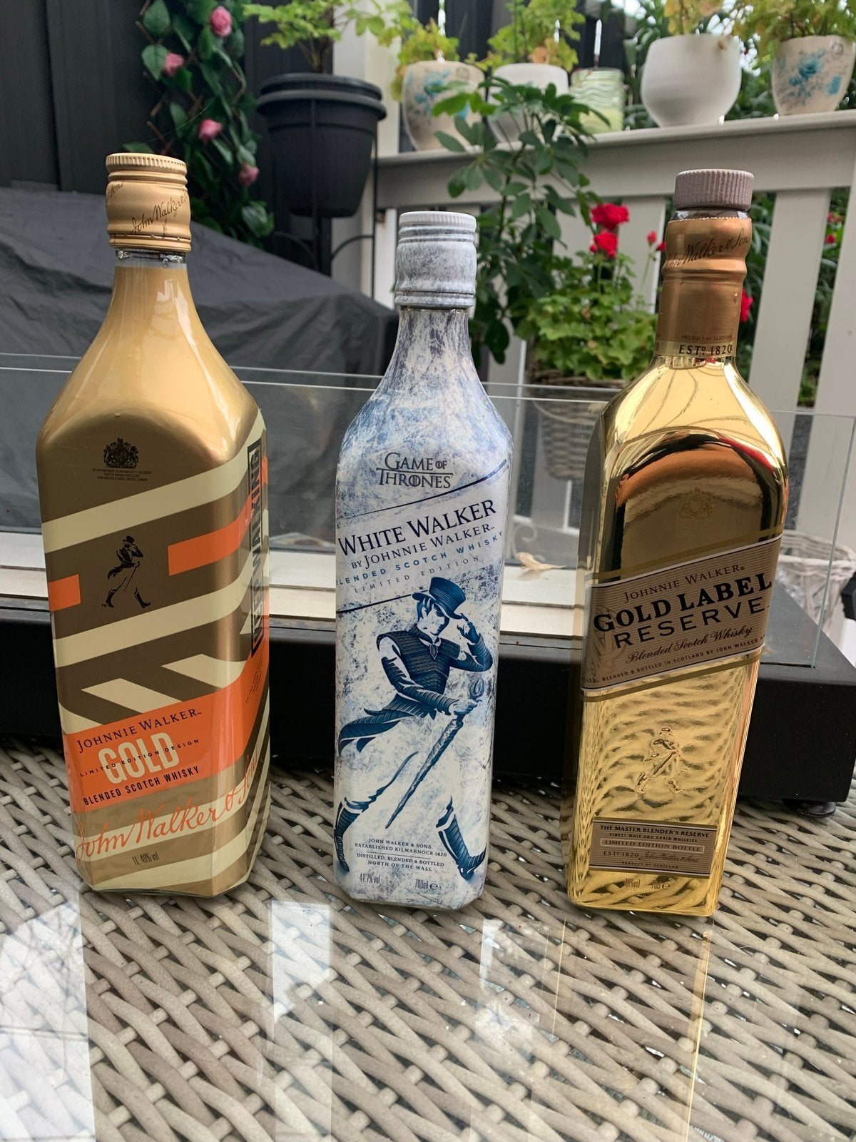 Johnnie Walker Collectie: Gold Label & White Walker, Ophalen, Nieuw