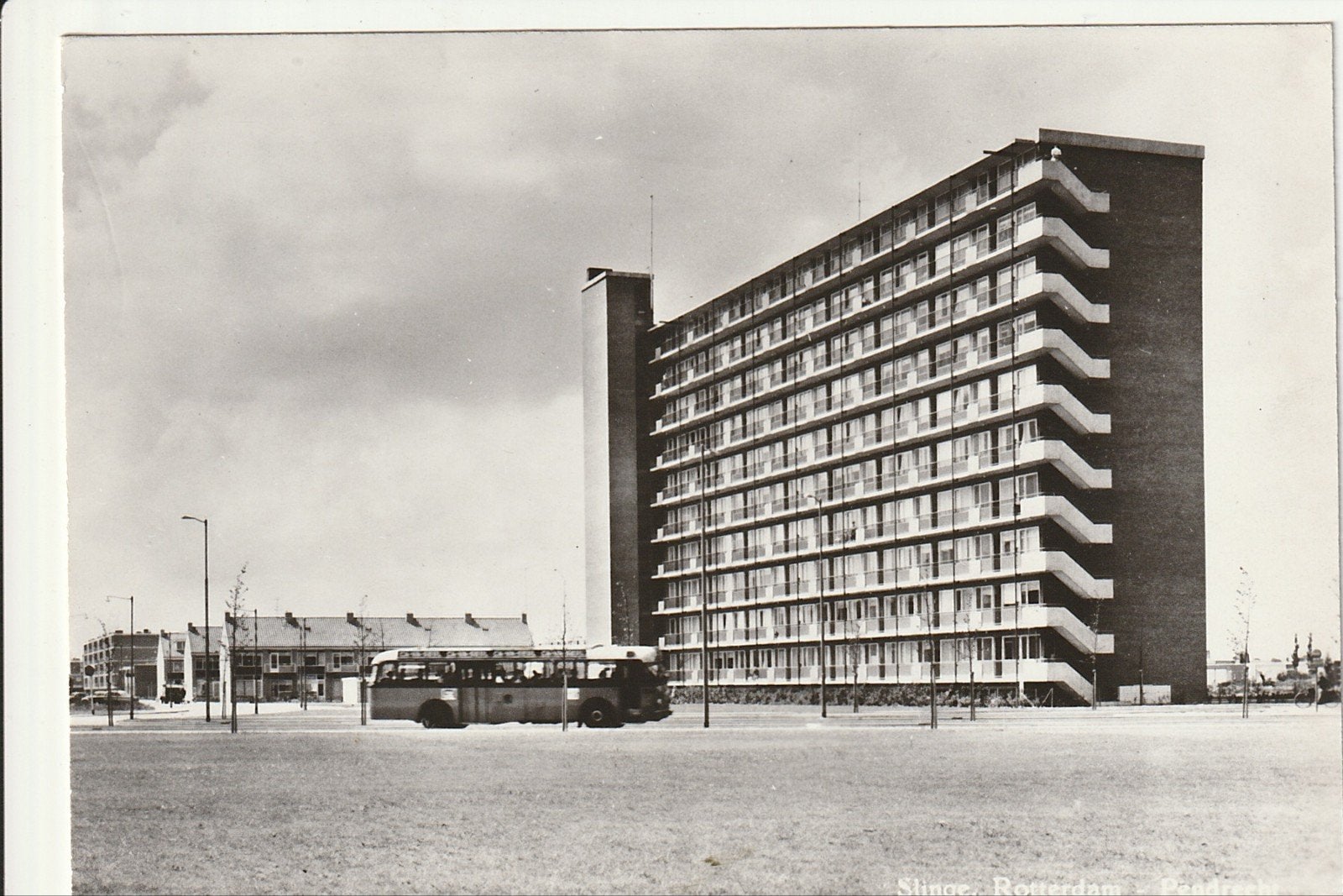 ROTTERDAM PENDRECHT SLINGE RET KROMHOUT TBZ HAINJE STADSBUS, Ophalen of Verzenden, 1960 tot 1980, Gelopen, Zuid-Holland