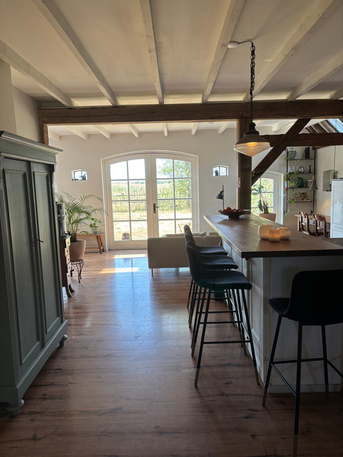 Achterhuis woonboerderij tijdelijk te huur Garderen (Veluwe)