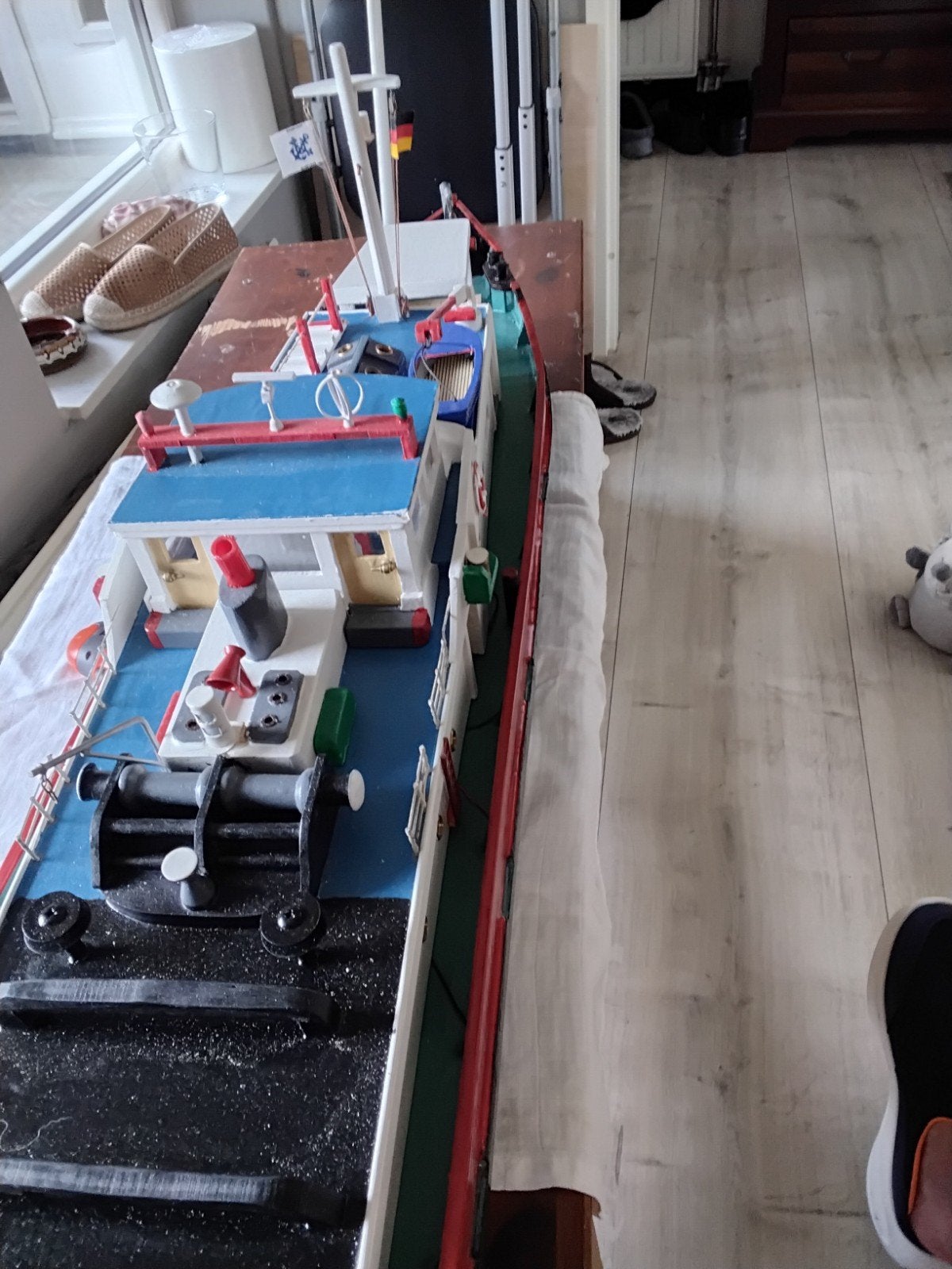 Gedetailleerd model van een sleepboot, Ophalen of Verzenden, Zo goed als nieuw, Groter dan 1:32, Overige merken