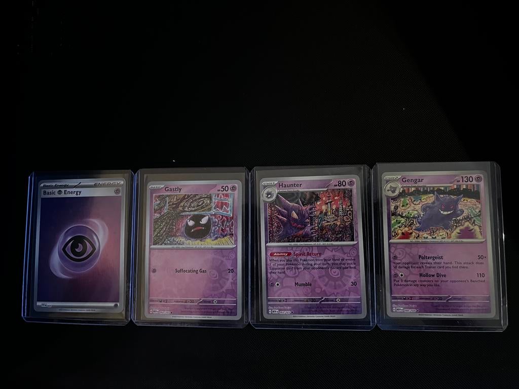 Pokemon 151 verschillende kaarten + bulk NM, Ophalen of Verzenden, Zo goed als nieuw, Meerdere kaarten