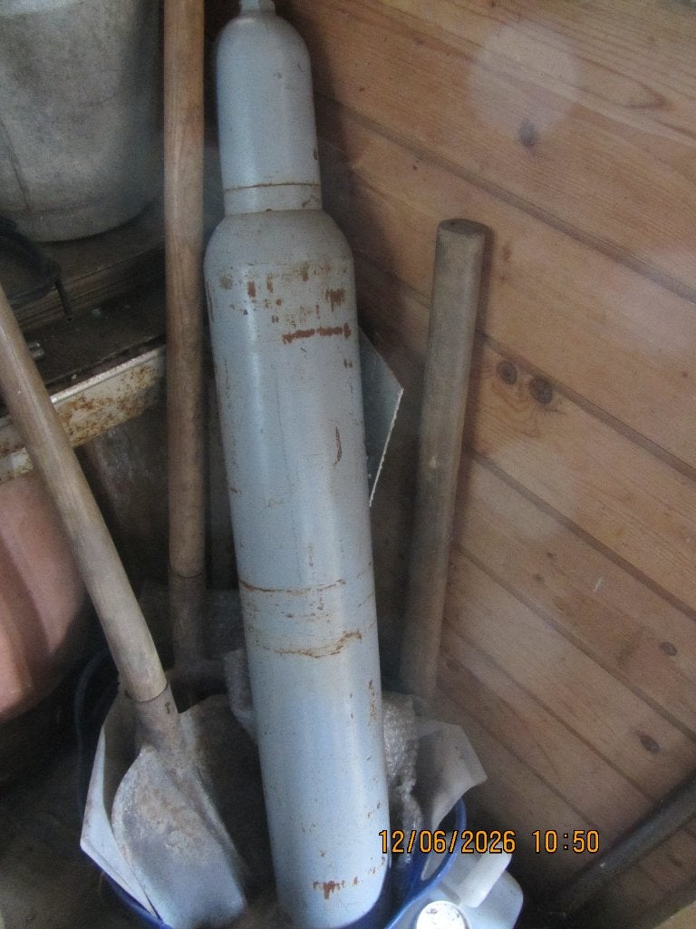 CO2 cylinder lasapparaat, Ophalen, Gebruikt, Co2