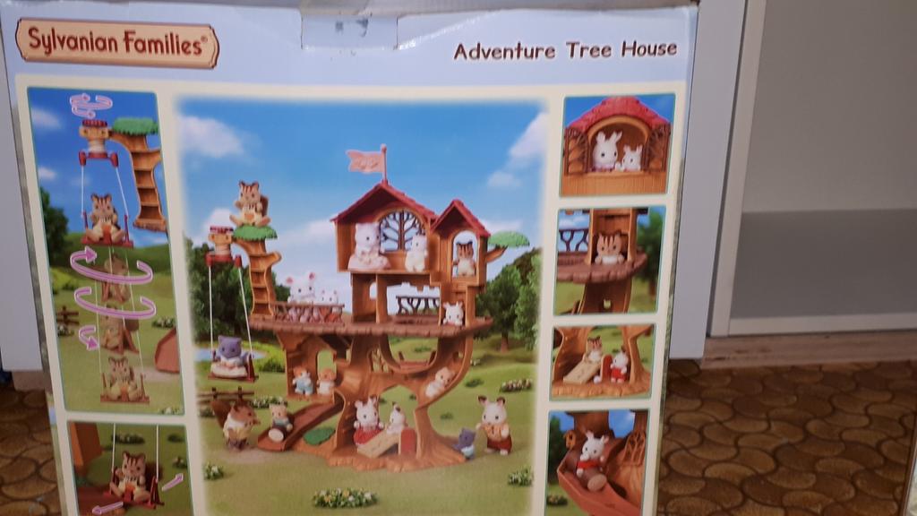 Sylvanian family nieuw in de doos, Ophalen, Nieuw, Poppenhuis