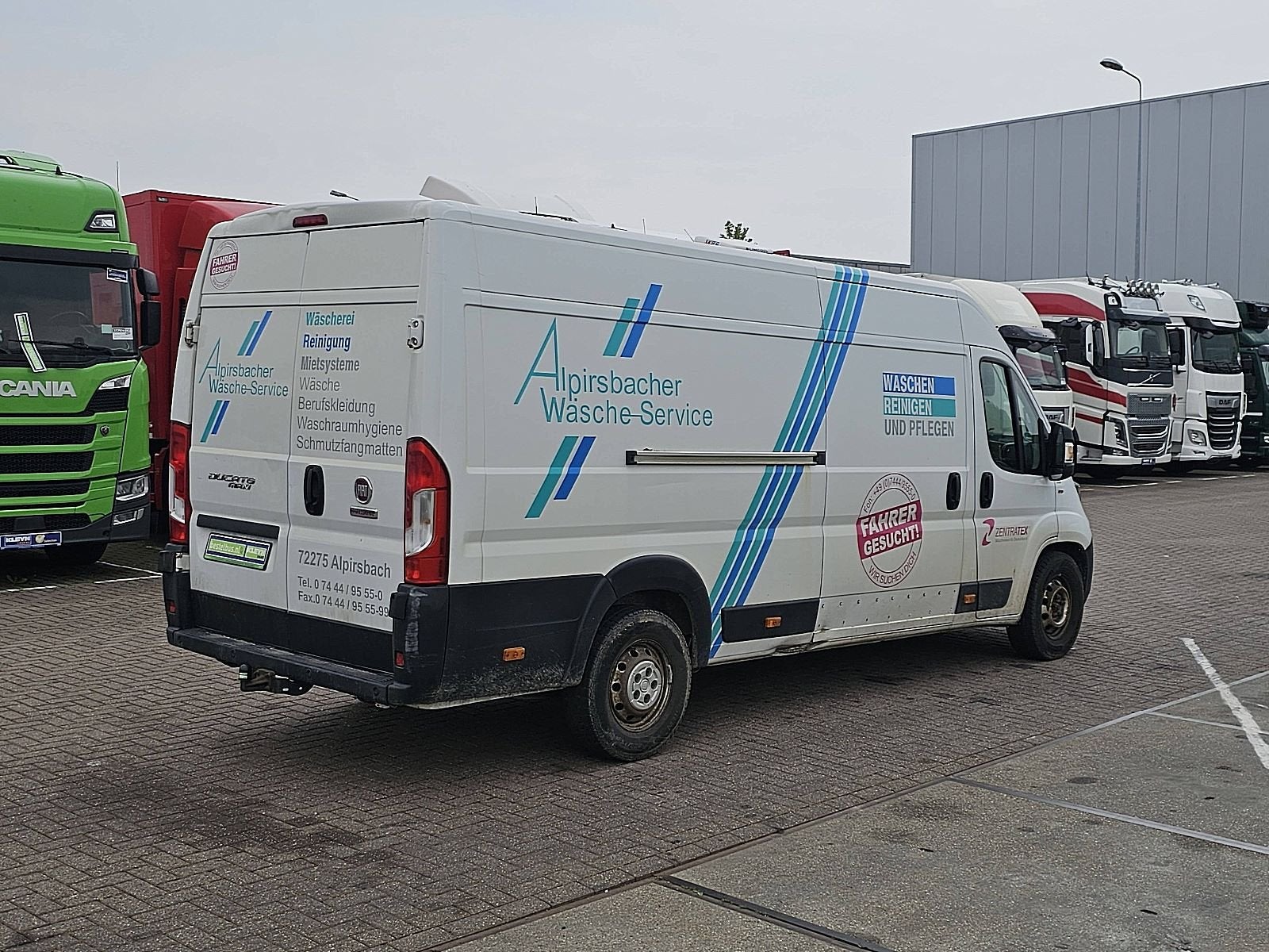 FIAT DUCATO 35 motor kapot, Gebruikt, Euro 6, 160 pk, Wit