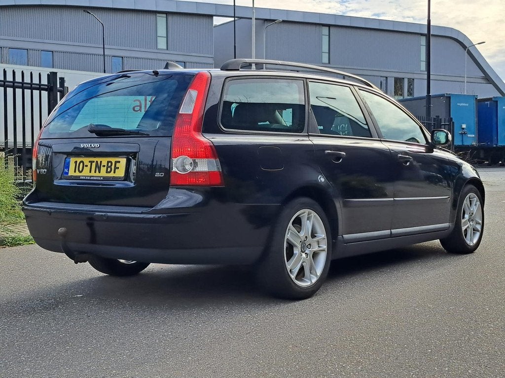 Volvo V50 2.0 Edition II Sport Clima, Auto's, Volvo, Voorwielaandrijving, 1350 kg, Stof, Zwart