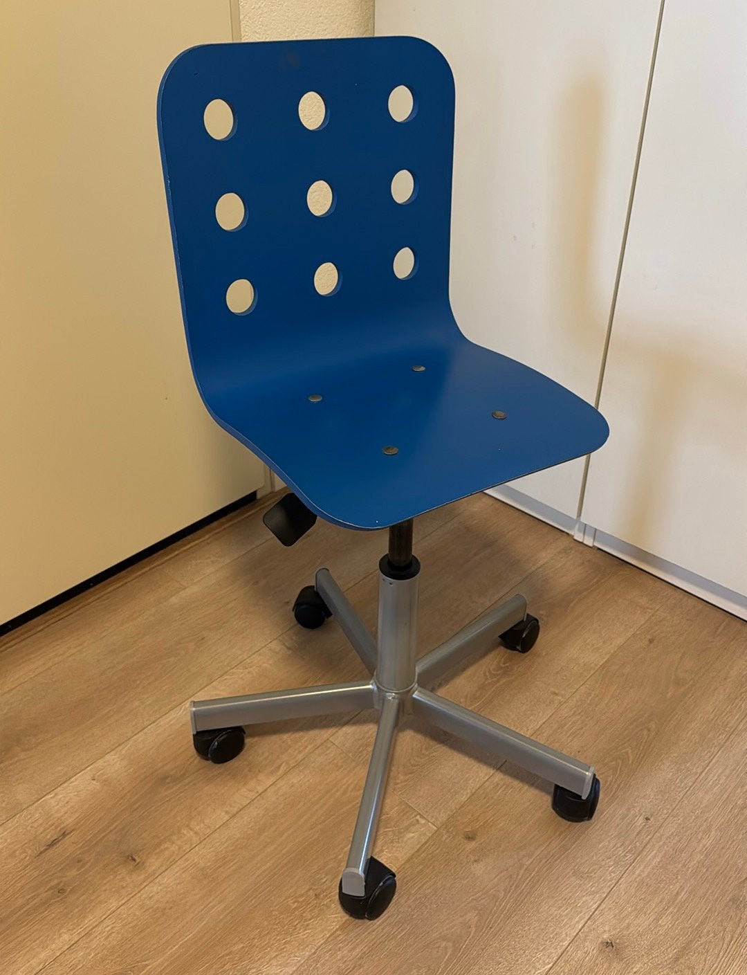 Ikea kinderbureastoel Jules, Ophalen, Gebruikt, Blauw, Bureaustoel