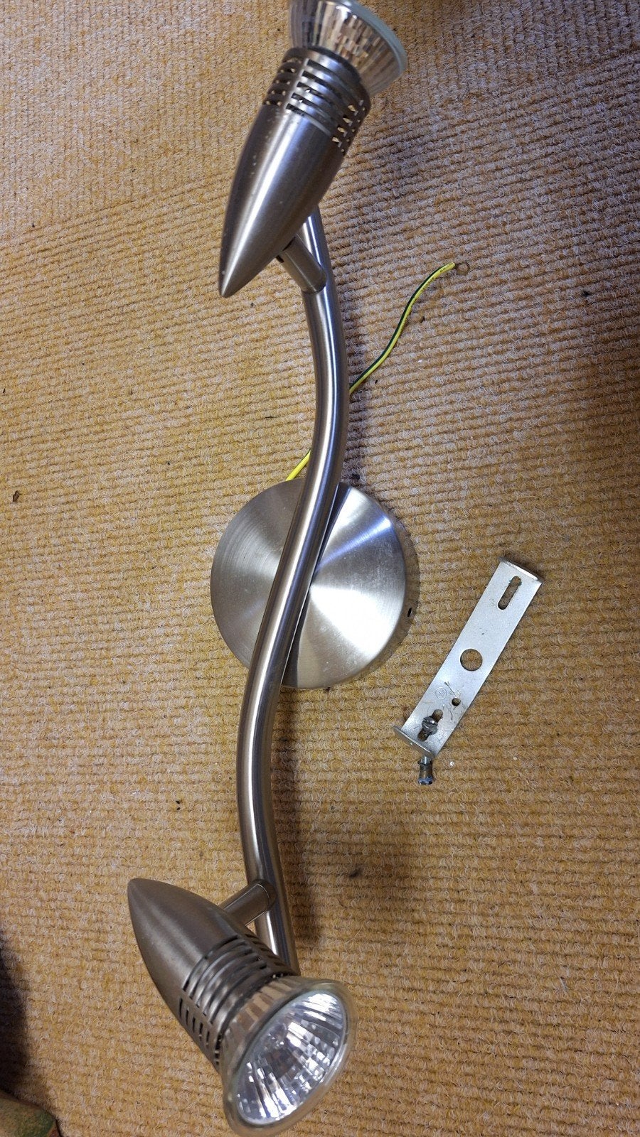 Eglo Magnum spotbalk plafond / wand spot.  2-lichts.  Mat, Ophalen of Verzenden