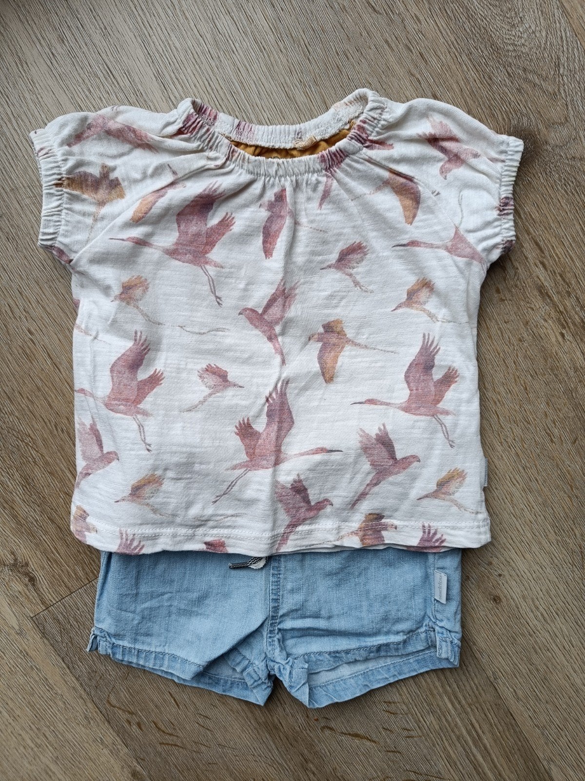 Setje babykleding van Noppies maat 62 ., Kinderen en Baby's, Babykleding | Maat 62, Ophalen of Verzenden, Gebruikt, Meisje