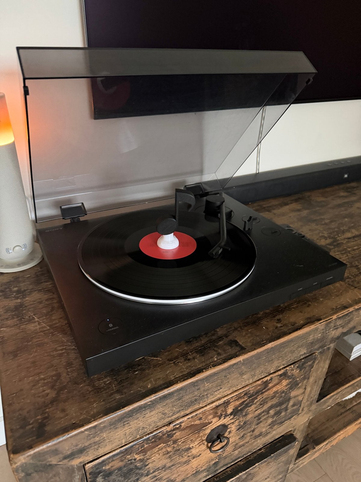 Sony PS-LX310BT Bluetooth Platenspeler, Ophalen, Automatisch, Zo goed als nieuw, Platenspeler