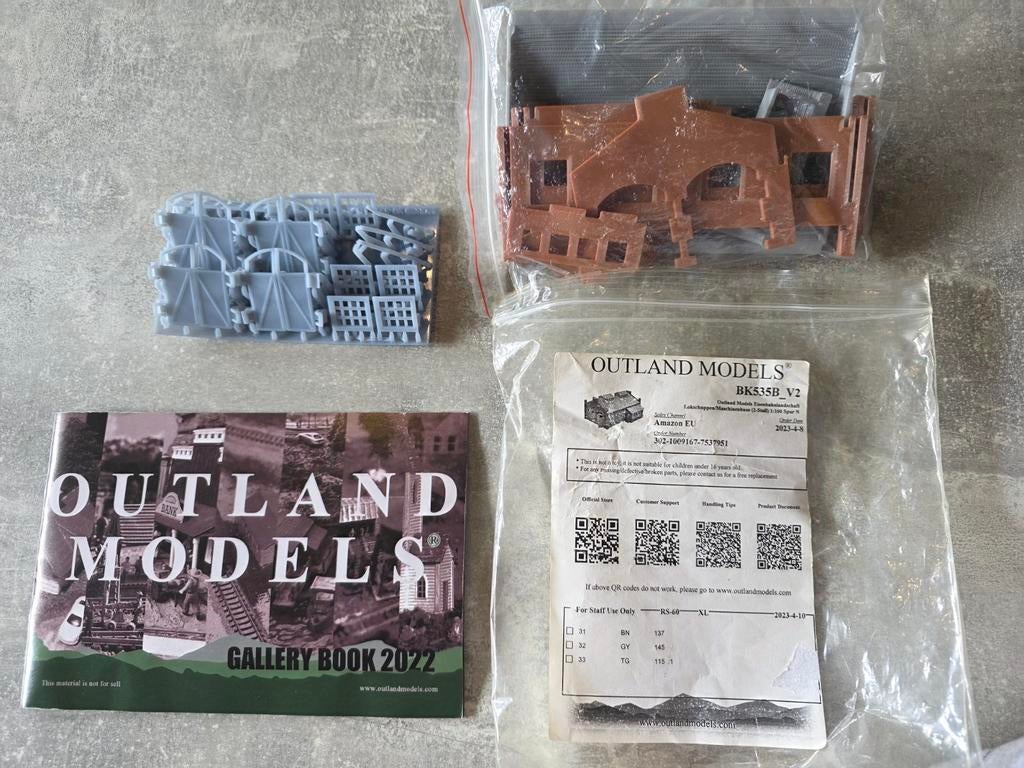 Outland Models Locloods N-spoor nieuw, Overige merken, Brug, Tunnel of Gebouw, Onbekend, Nieuw
