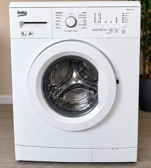 Beko WMB 51221 Wasmachine 5 kg – A+ – Goed Werkend & Netjes, 1200 tot 1600 toeren, Minder dan 85 cm, 4 tot 6 kg, Energieklasse A of zuiniger