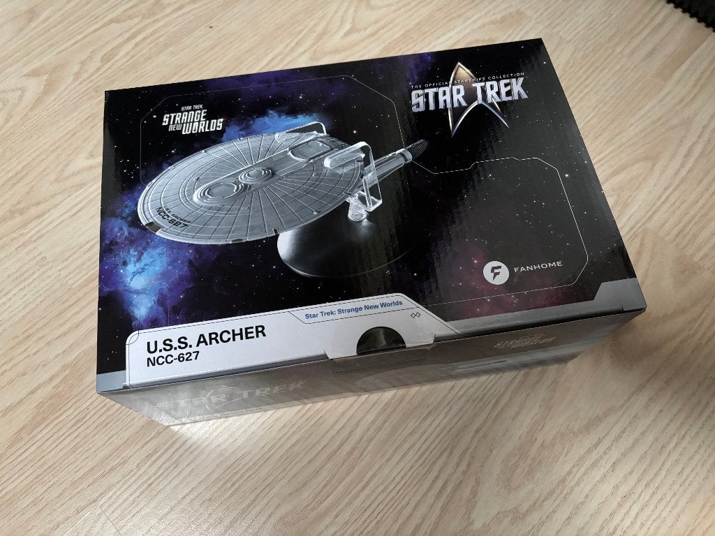 Fanhome Star Trek USS Archer schip- nieuw SNW, Ophalen of Verzenden, Nieuw, Tv, Beeldje, Replica of Model