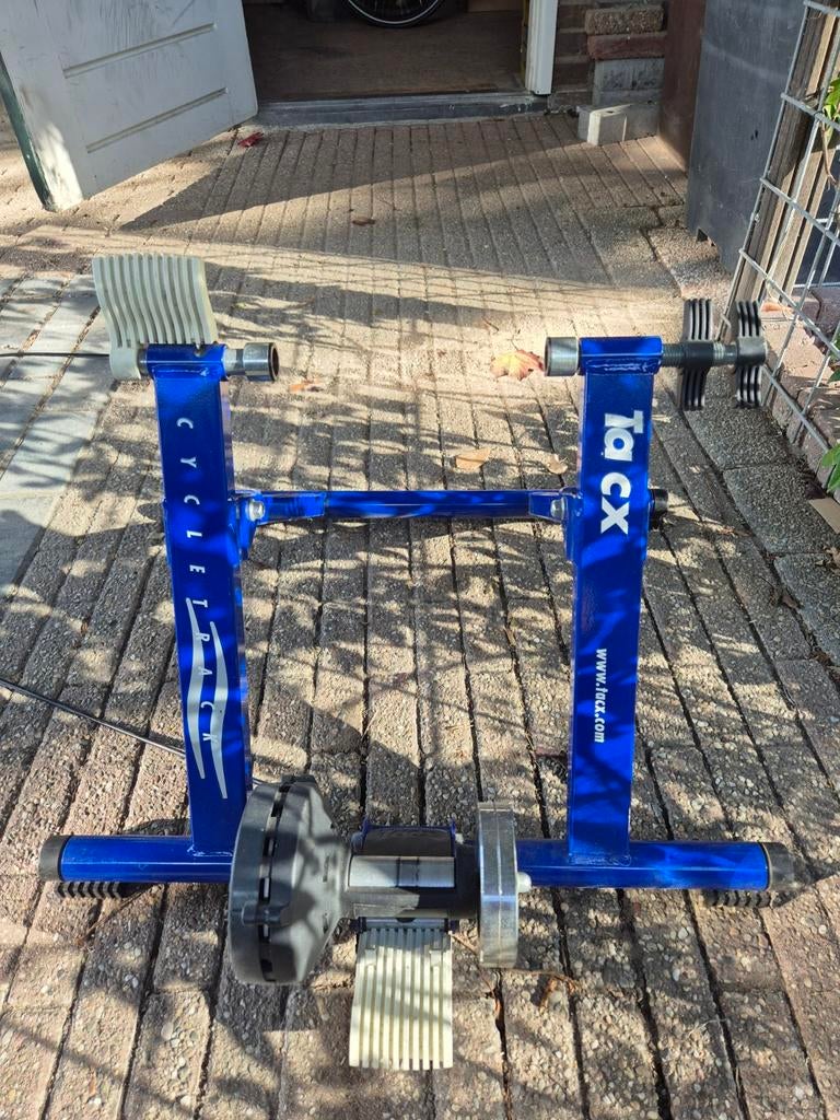Tacx Cycletrack fietstrainer inclusief trainerband, Ophalen, Racefiets, Gebruikt, Overige typen