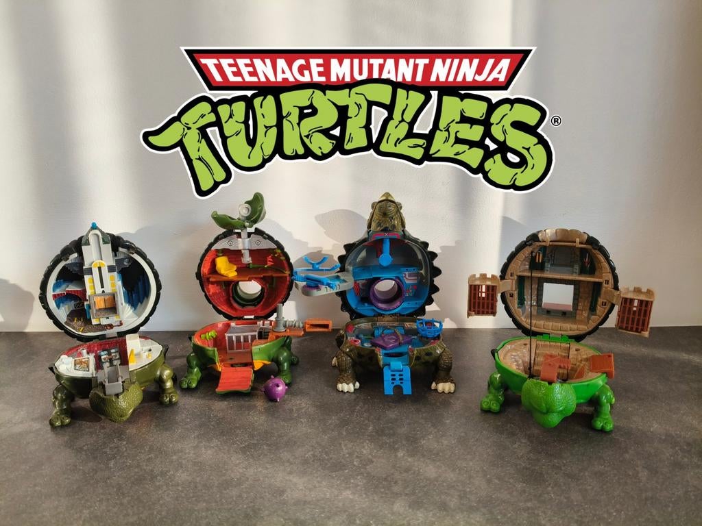 1994 Turtles Mini Mutant sets vintage TMNT, Ophalen of Verzenden, Gebruikt