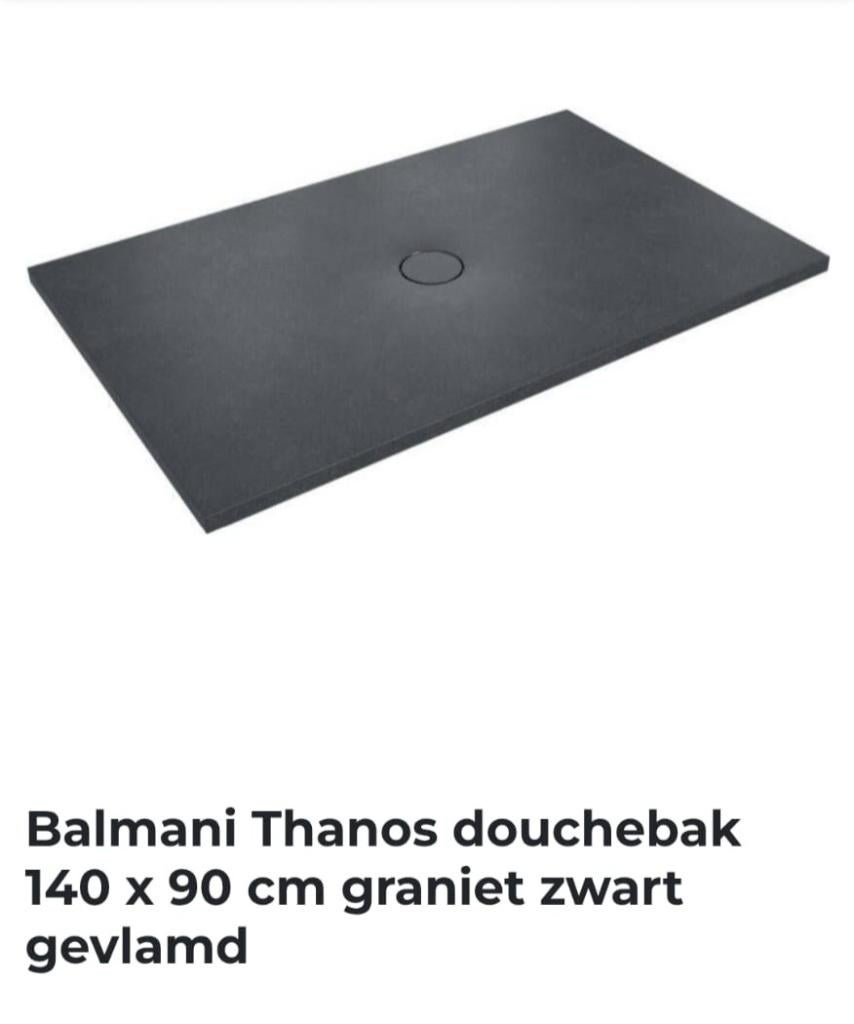 Douchebak (zie beschrijving), Ophalen, Nieuw, Steen, Douche