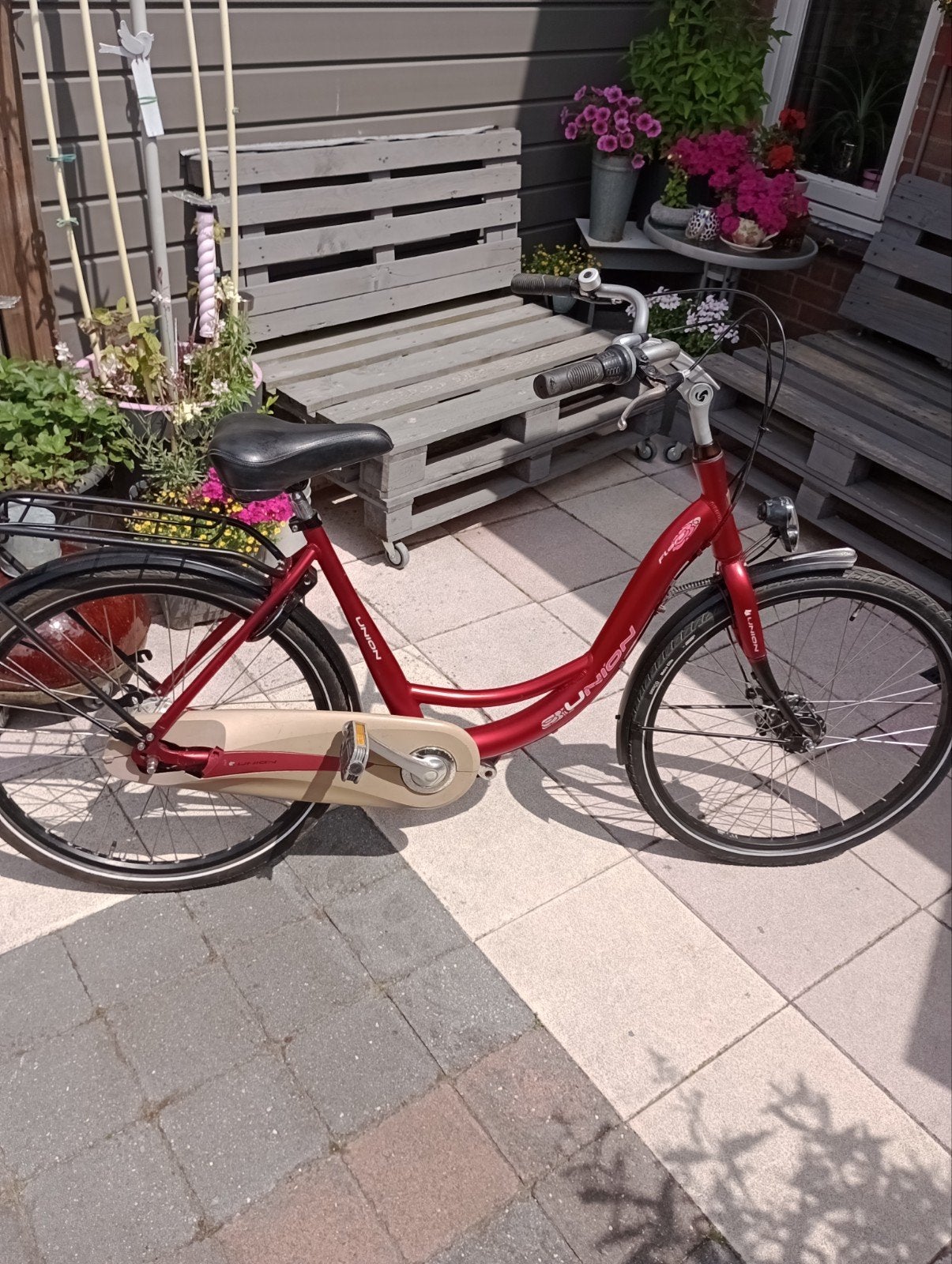 Union Damesfiets 26 inch, 7 versnellingen, 52cm frame, Gebruikt, Versnellingen, 50 tot 53 cm, Ophalen
