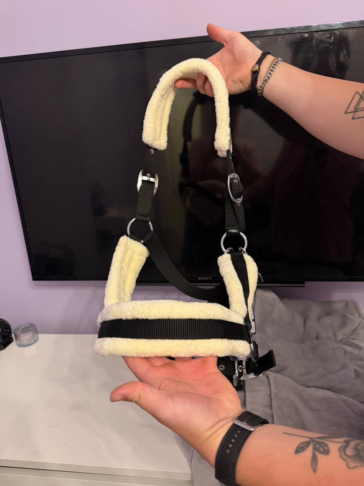 Halsterset Soft – zwart – Full, Harry's Horse, Nieuw, Ophalen of Verzenden, Zwart