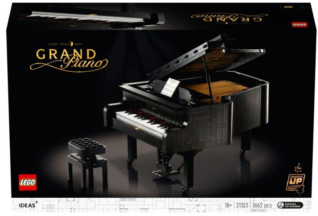 NIEUW IN DOOS: LEGO IDEAS Vleugelpiano (21323), Nieuw, Ophalen of Verzenden, Ideas, Complete set