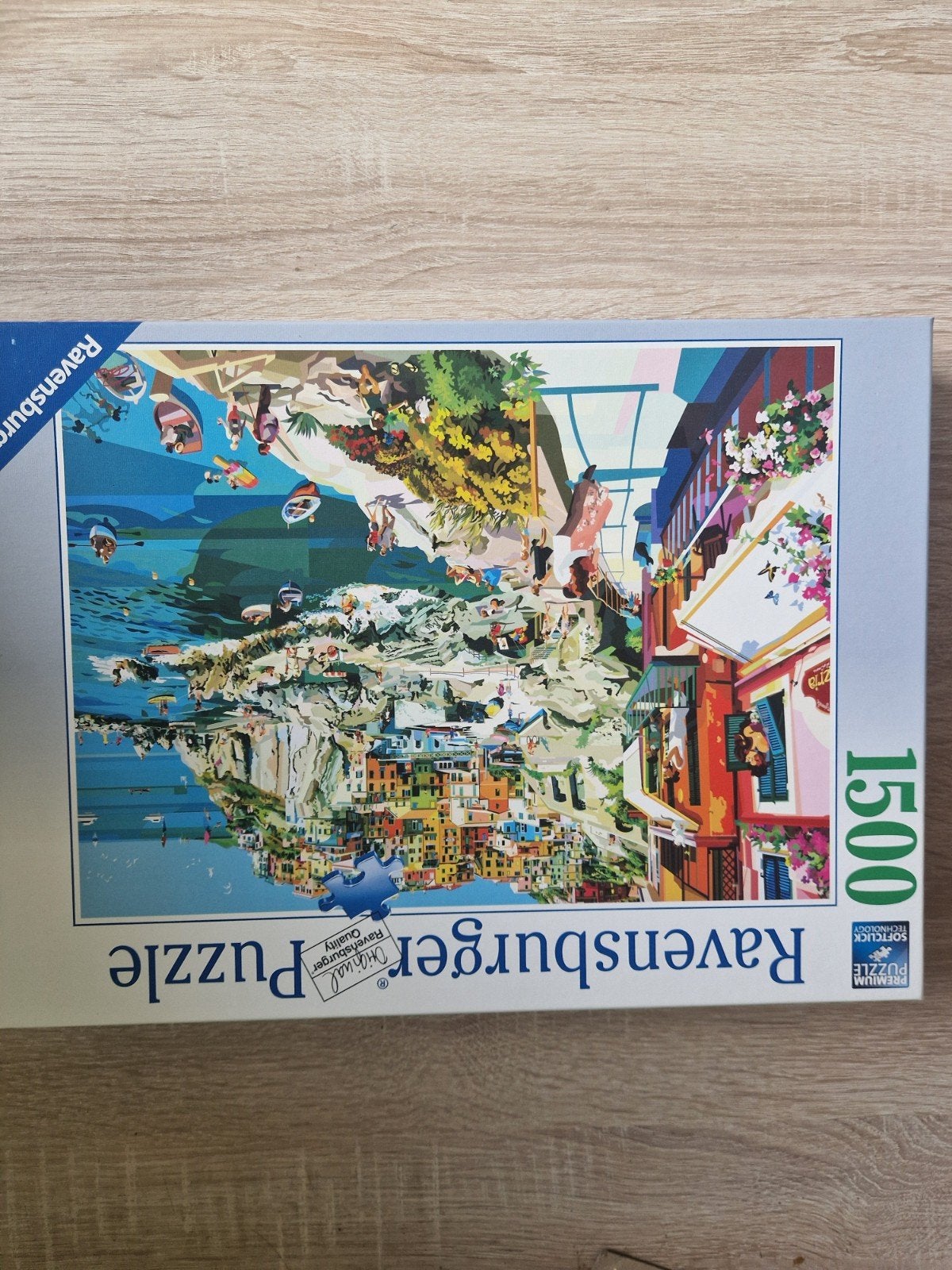 Ravensburger Legpuzzel 1500 stukjes - Cinque Terre, Ophalen of Verzenden, 500 t/m 1500 stukjes, Zo goed als nieuw, Legpuzzel